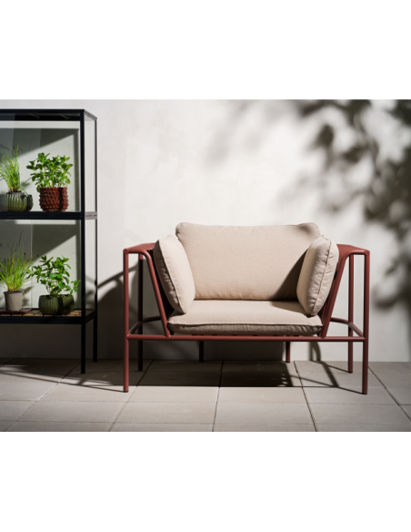 Vitrina Invernadero Ext GROWER GREENS Alto 137 cm, Metal Negro / Natural - Brafab