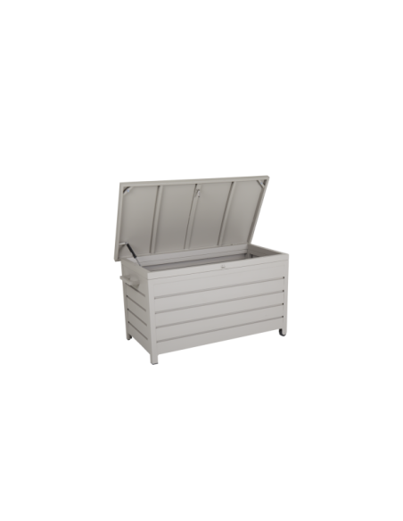 Arcón Exterior GÄSTER Pequeño 107x62 cm, Aluminio Caqui - Brafab