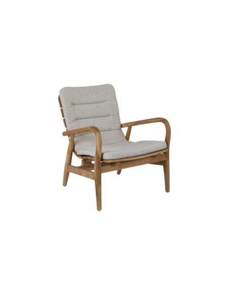 Sillón Exterior LILJA, Madera de Teca / Natural - Brafab