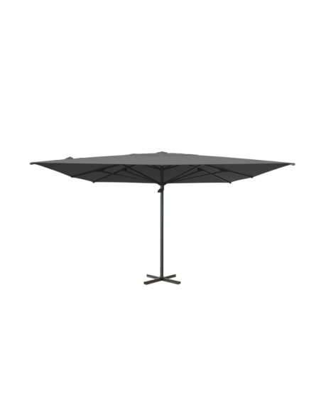 Sombrilla MOZZO 400x400 cm, Gris Antracita / Gris - Brafab