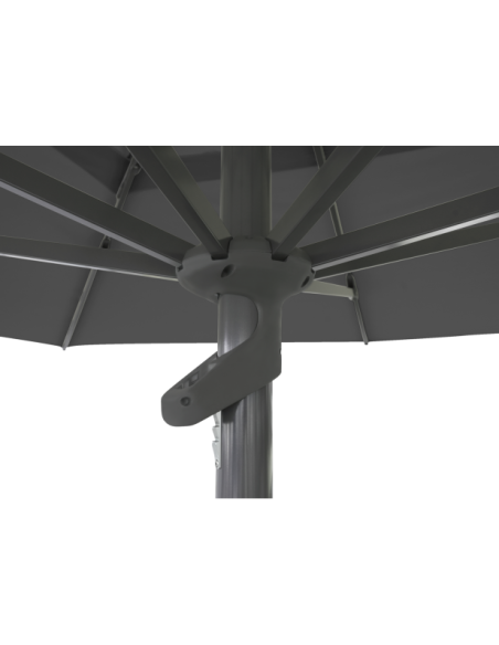 Sombrilla MOZZO 400x400 cm, Gris Antracita / Gris - Brafab