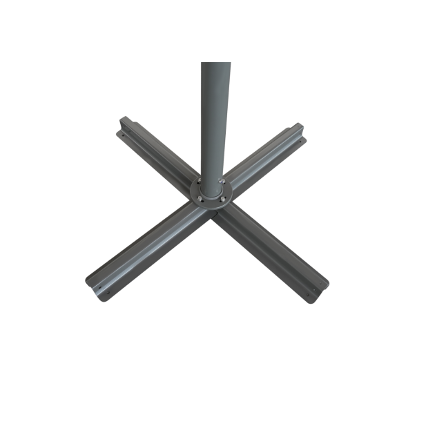 Sombrilla MOZZO 400x400 cm, Gris...