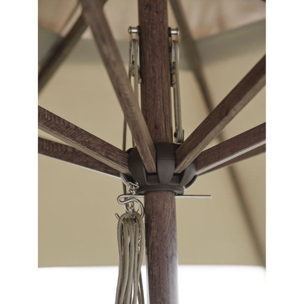 Sombrilla PALIANO Ø300 cm, Marrón /...