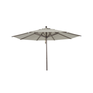 Sombrilla PALIANO Ø350 cm, Marrón / Beige - Brafab