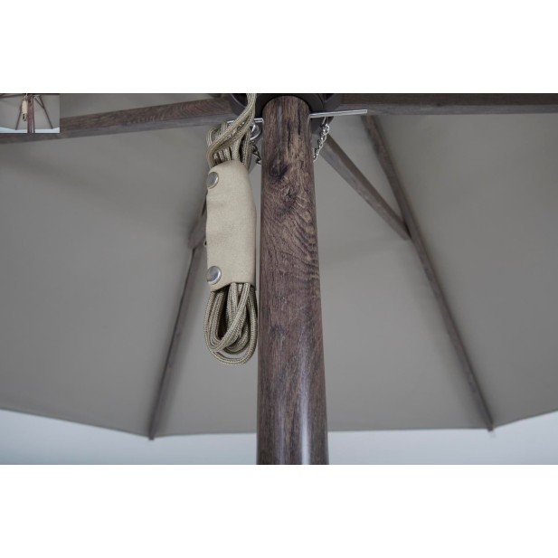 Sombrilla PALIANO Ø350 cm, Marrón /...