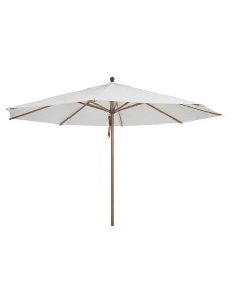 Sombrilla PALIANO Ø350 cm, Natural / Blanco - Brafab