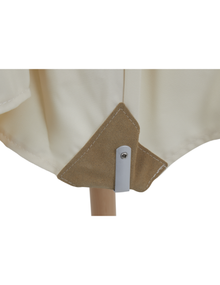 Sombrilla PARMA Ø350 cm - Madera FSC / Natural - Brafab