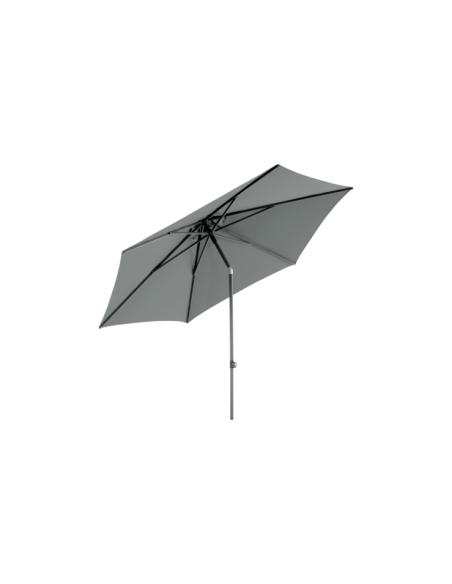 Sombrilla Reclinable POPPI  Ø300 cm, Gris Antracita / Gris - Brafab