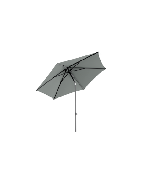 Sombrilla Reclinable POPPI  Ø250 cm, Gris Antracita / Gris - Brafab