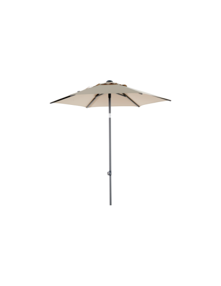 Sombrilla Reclinable POPPI  Ø200 cm, Beige - Brafab