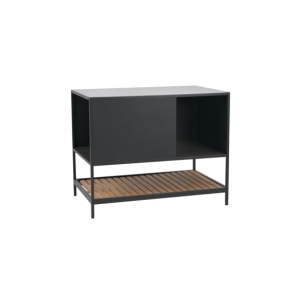 Cocina Exterior PREP Aparador 110x90 cm, Aluminio Negro -...