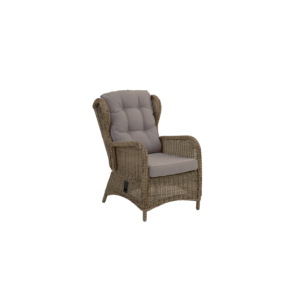 Sillón Reclinable ROSITA con Cojines, Ratán Sintético /...