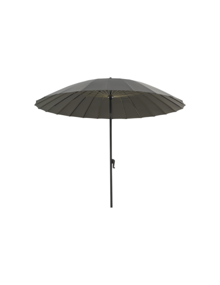 Sombrilla SHANGHAI 270 cm, Aluminio / Gris / Limón - Brafab