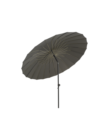 Sombrilla SHANGHAI 270 cm, Aluminio / Gris / Limón - Brafab