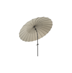 Sombrilla SHANGHAI 270 cm, Gris Antracita / Caqui - Brafab 2