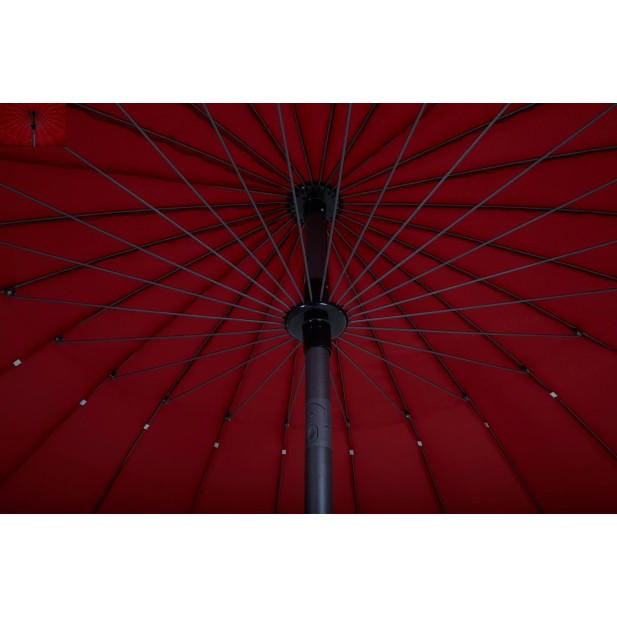 Sombrilla SHANGHAI 270 cm, Gris...