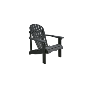 Silla Exterior SKULE, Madera de Pino / Negro - Brafab