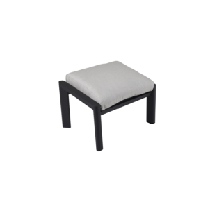 Reposapiés Exterior SLIDE con Cojín, Aluminio / Textilene...