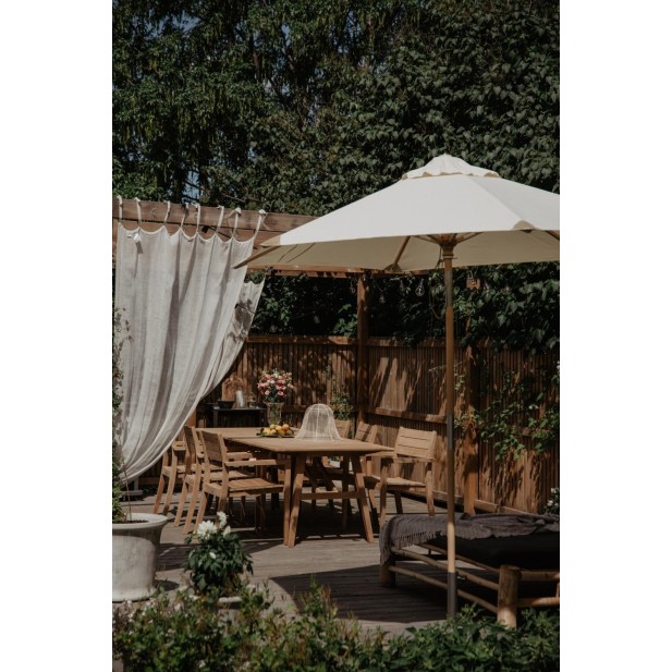 Sombrilla TRIESTE Ø250 cm - Madera...