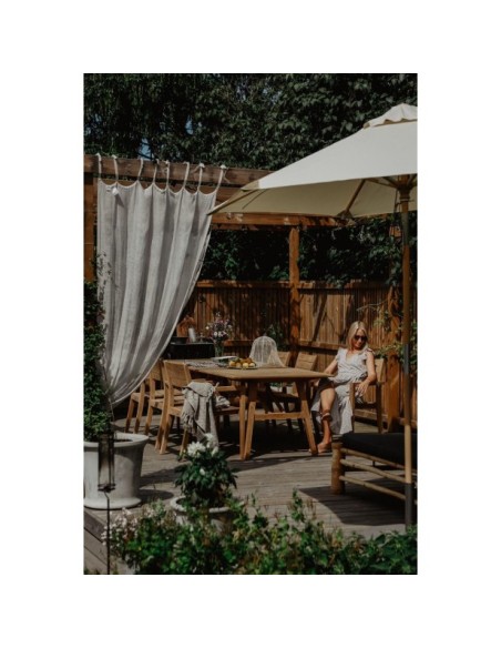 Sombrilla TRIESTE Ø250 cm - Madera FSC / Natural - Brafab