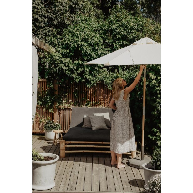 Sombrilla TRIESTE Ø250 cm - Madera...