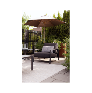 Sombrilla TRIESTE Ø250 cm - Madera FSC / Natural / Topo -... 2