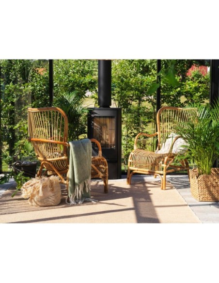 Sillón Exterior VALLDA, Ratán Natural - Brafab