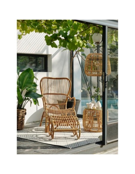 Sillón Exterior VALLDA, Ratán Natural - Brafab