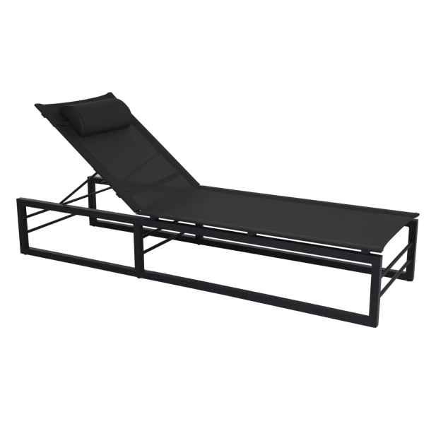 Tumbona Plegable VEVI, Aluminio /...