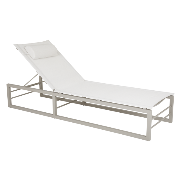 Tumbona VEVI, Aluminio / Textilene /...