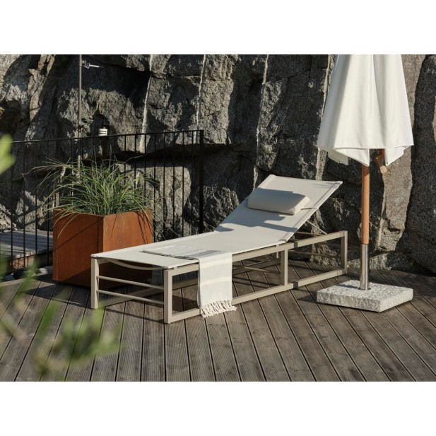 Tumbona VEVI, Aluminio / Textilene /...