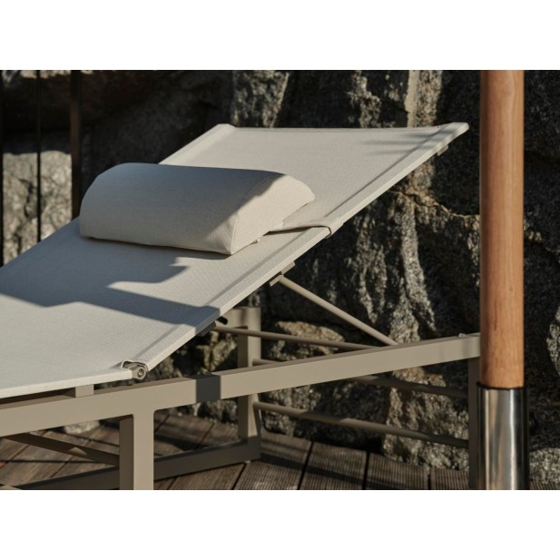 Tumbona VEVI, Aluminio / Textilene /...