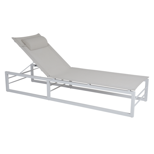 Tumbona Plegable VEVI, Aluminio /...