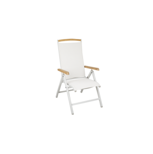 Silla Exterior Plegable ANDY, Aluminio / Textilene / Gris...