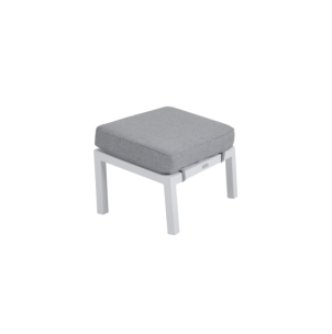 Reposapiés Exterior BELFORT, Aluminio / Olefina / Blanco...