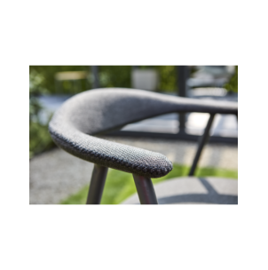 Silla con Brazos Exterior BOI, Aluminio / Olefina / Gris... 2