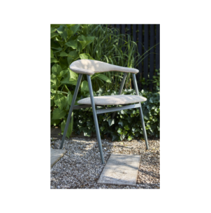 Silla con Brazos Exterior BOI, Aluminio / Olefina / Verde... 2