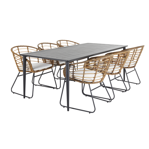 Silla de Comedor Exterior COVELO,...