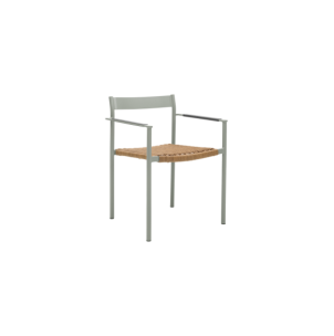 Silla de Comedor Exterior DK, Aluminio / Ratán sintético...