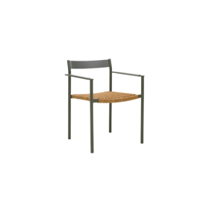 Silla de Comedor Exterior DK, Aluminio / Ratán sintético...