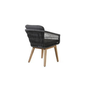 Sillón Exterior KENTON, Ratán sintético / Teca / Olefina... 2