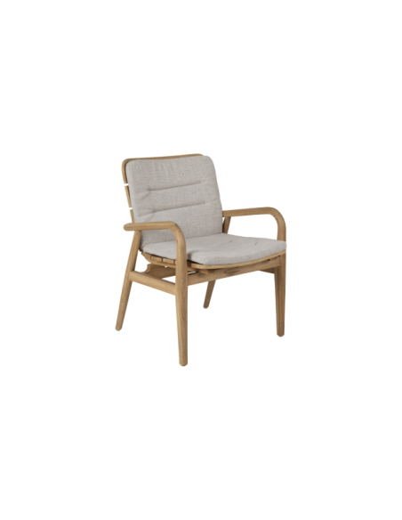 Sillón Exterior LILJA, Madera de Teca Natural - Brafab