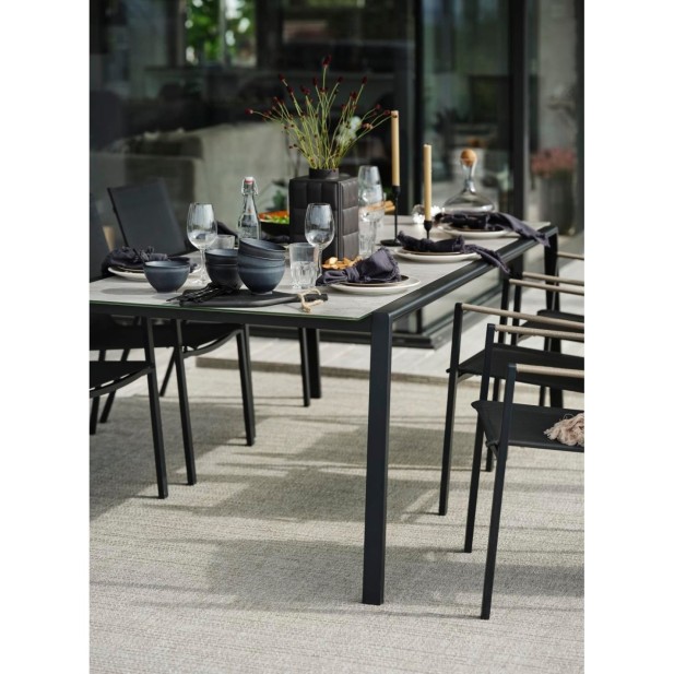 Silla de Comedor Exterior LYRA, Acero...