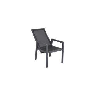 Silla Reclinable Exterior NEWFORT, Aluminio / Textilene /... 2