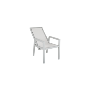 Silla Reclinable Exterior NEWFORT, Aluminio / Textilene /... 2