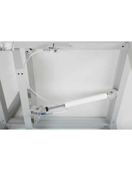 Silla Reclinable Exterior NEWFORT, Aluminio / Textilene / Gris Claro - Brafab