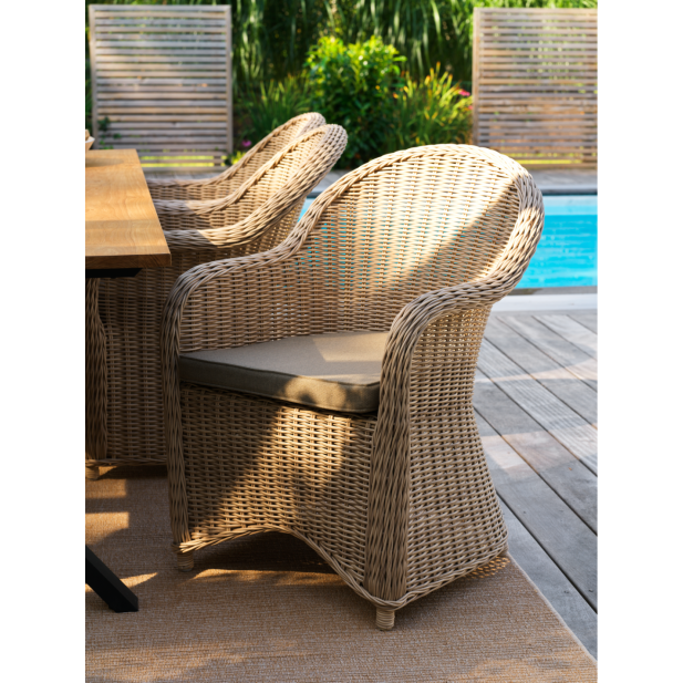 Sillón Exterior PAULINA, Ratán...