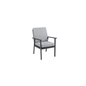 Sillón Exterior SAMVARO, Aluminio / Textilene / Gris...