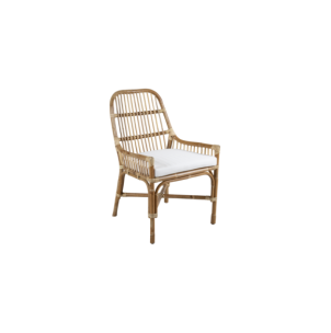 Silla de Comedor Exterior VALLDA, Ratán / Olefina /...