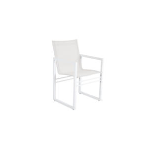 Silla de Comedor Exterior VEVI, Aluminio / Textilene /...